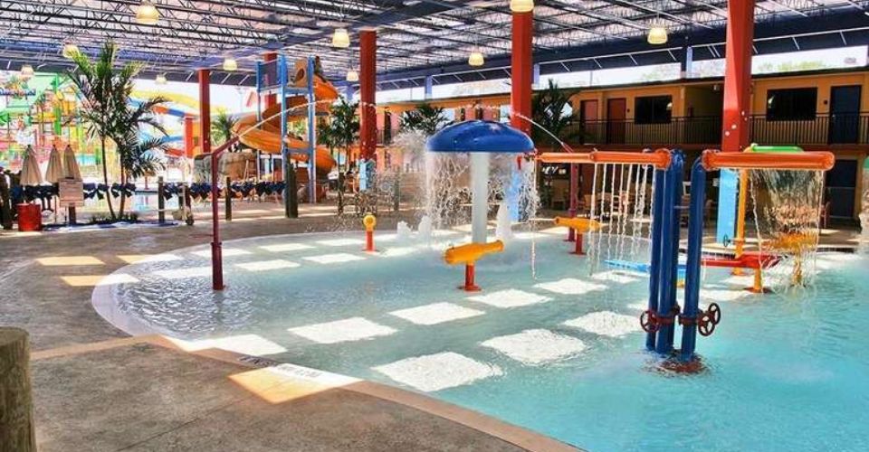Indoor Kids Splash zone at the Coco Key Water Park Resort in Orlando 960