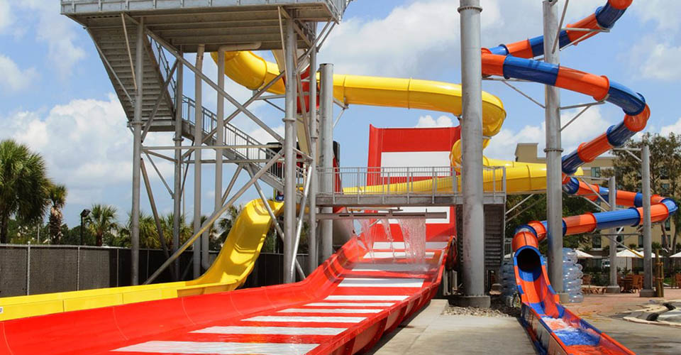 Large Water Slides at the Coco key resort in orlando 960