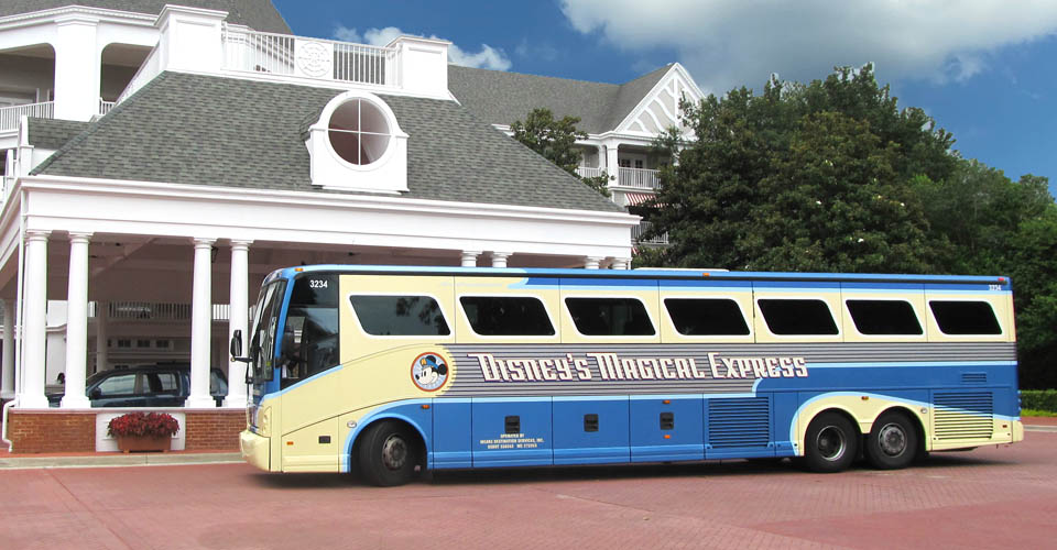 Disney Magical Express for Disney World Transportation to and from Orlando International Airport 960