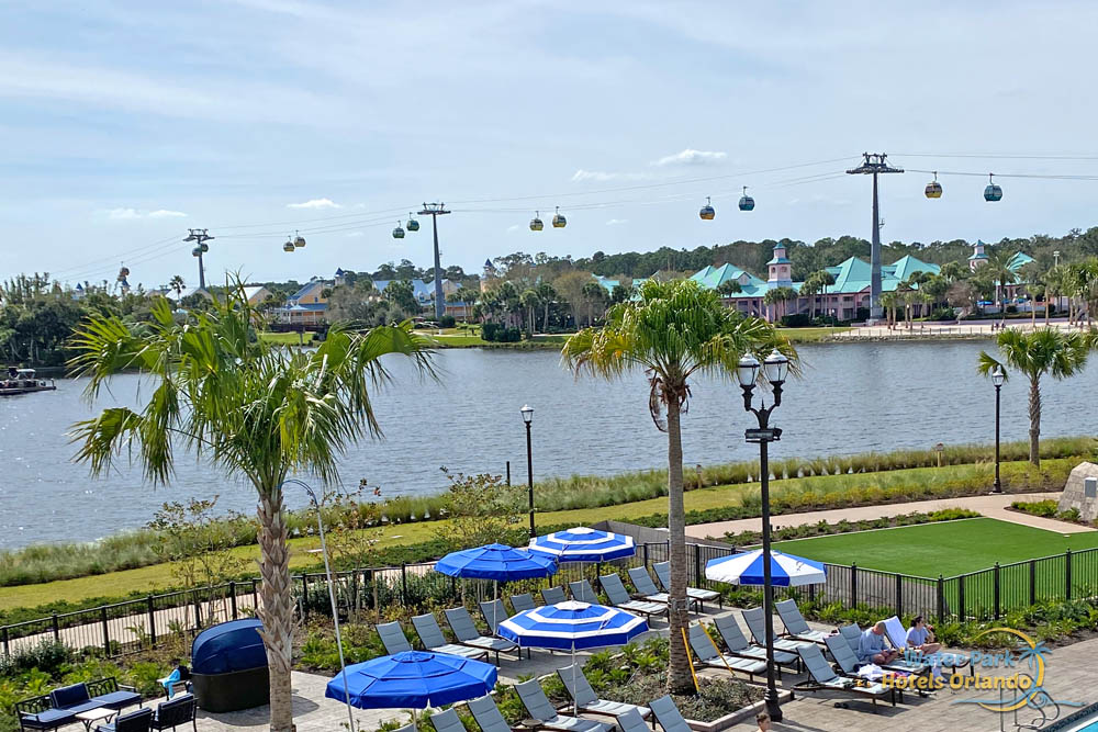 Jogging Path between the Riviera Pool and the Barefoot Bay Lake at Disney Riviera Resort 1000