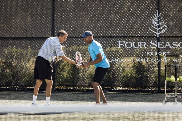 Tennis lessons at the Four Seasons Resort in Orlando 600
