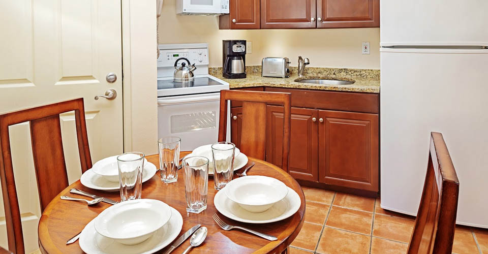 1 bedroom kitchen area the Grande Villas Diamond Resort Orlando Fl 960