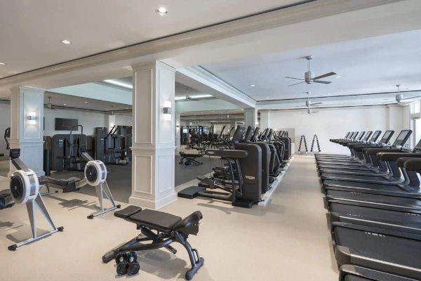 Fitness Center for JW Marriott Guests located at the Ritz Carlton next door 600
