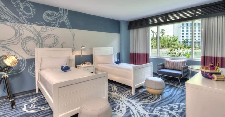Loews Sapphire Falls Resort at Universal Orlando Kids Suite with 2 Twin Beds