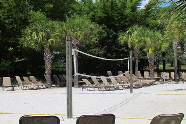 View of the Sand Volleyball Court at the Omni Orlando ChampionsGate Resort 600