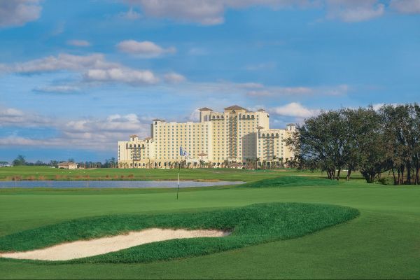 View of the Omni Orlando at ChampionsGate from the Golf Course 600