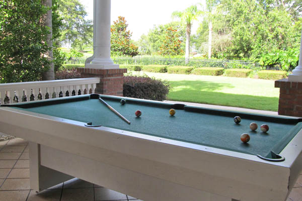 Billiard Table at the Cove Pool at Seven Eagles in Reunion Resort 600