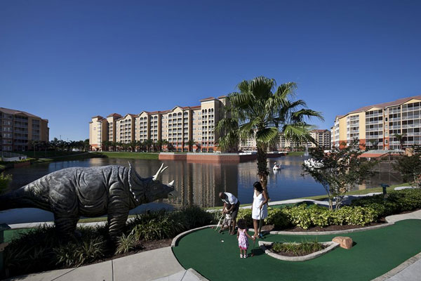 Westgate Resort in Orlando Miniature Golf wide