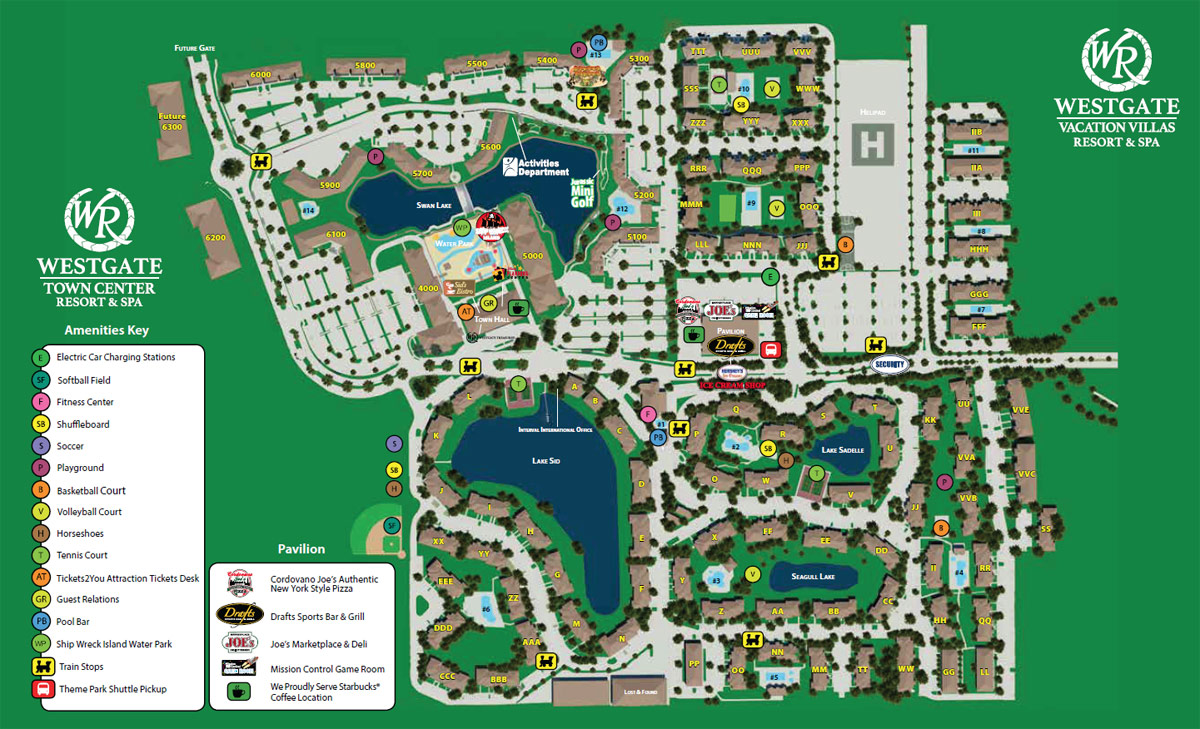 Westgate Town Center Map Calendar 2024