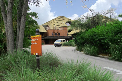 Animal Kingdom Lodge Jambo House Entrance