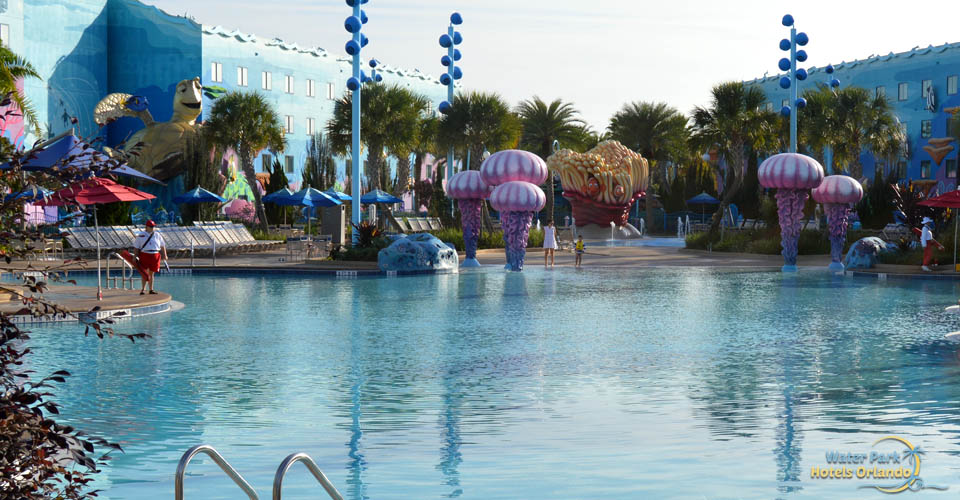 Disney Art of Animation Resort Pools Water Park Hotels Orlando
