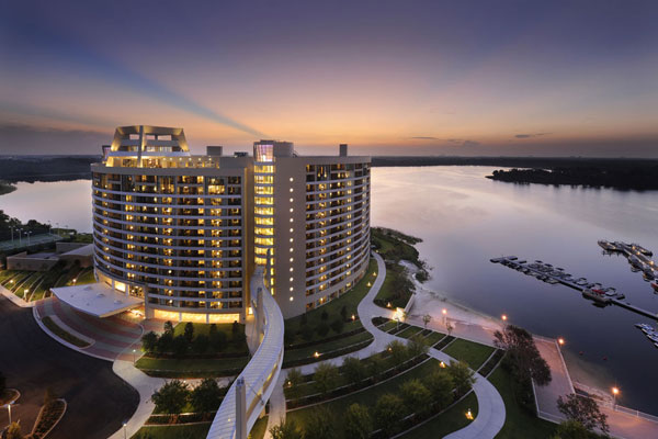 Bay Lake Tower Map - Water Park Hotels