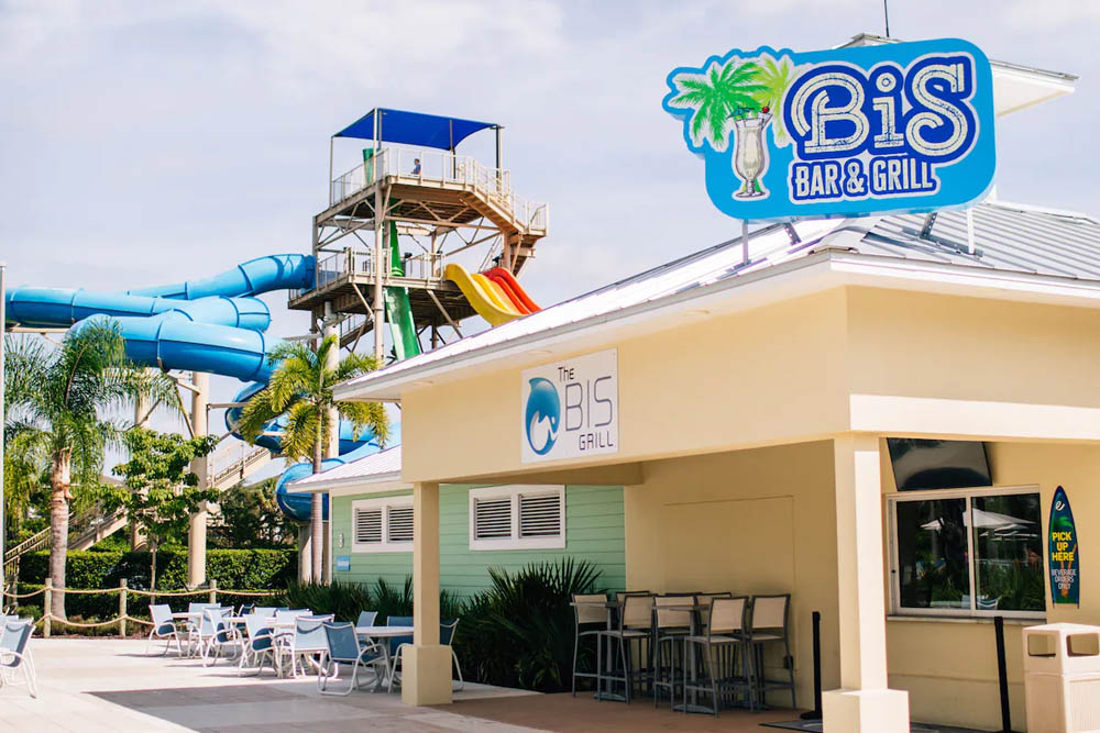 BIS Bar and Grill at the water park at the Encore Resort in Renunion Fl 1000