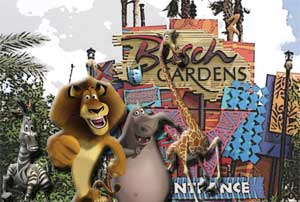 Madagascar Live! Invading Busch Gardens Tampa