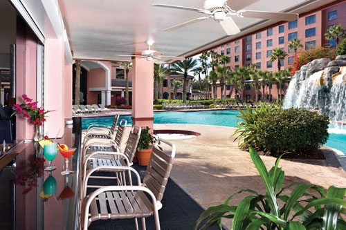 A day by the pool is easy with drinks and food from Calypso's Pool Bar and Grille