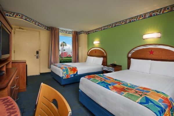 Standard Double Room at the All Star Music Resort at Disney World 600
