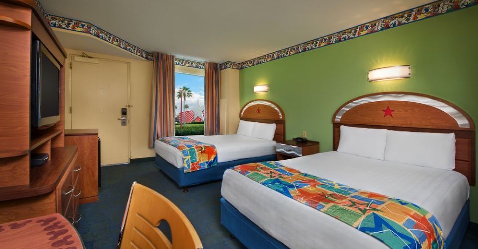 Standard Double Room at the All Star Music Resort at Disney World 960
