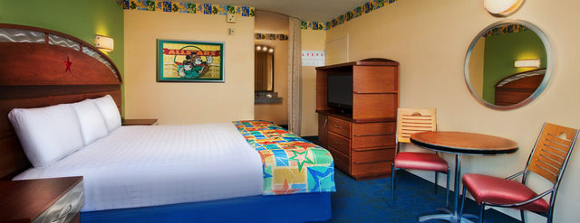 Room at the Disney All Star Sports Resort with comfortable bedding 640 wide