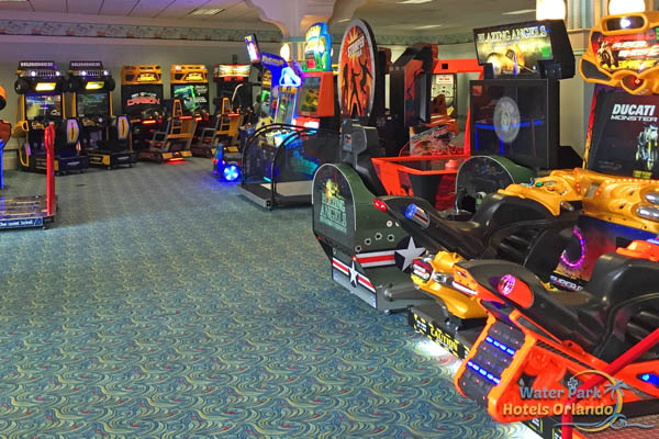 Inside Lafferty Arcade at the Disney Beach Club Resort 600