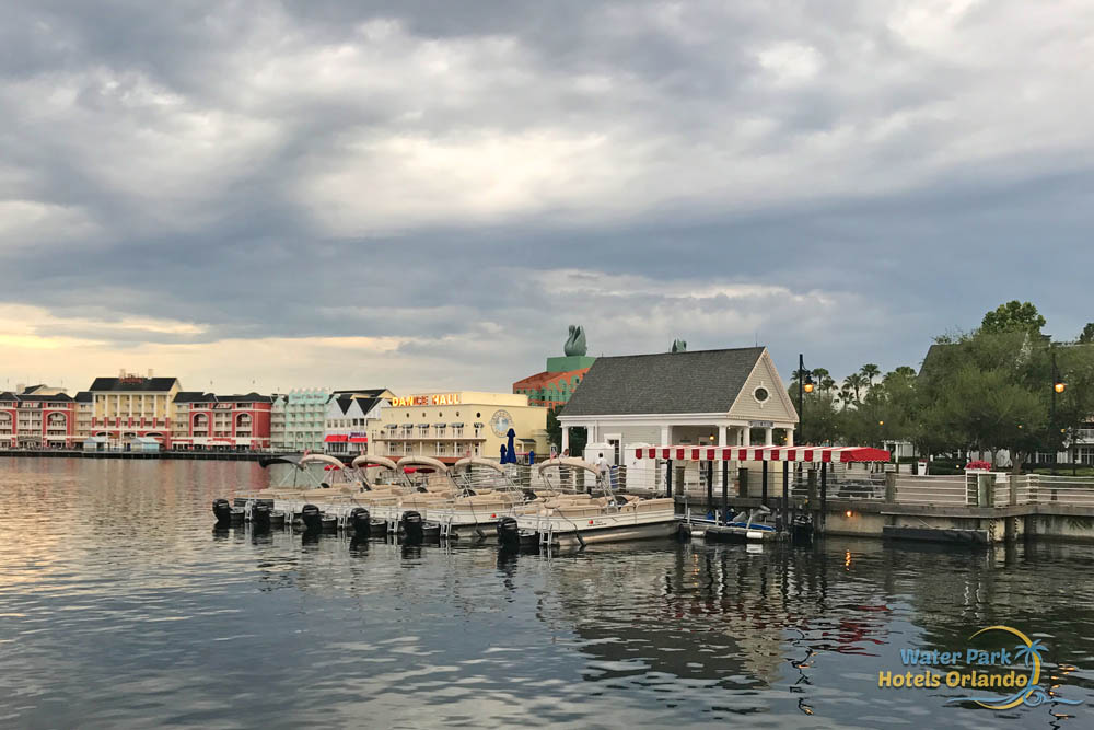 yacht club disney pool slide