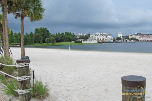 Storm clouds rolling through while on the beach at the Disney Beach and Yacht Club Resort 1000