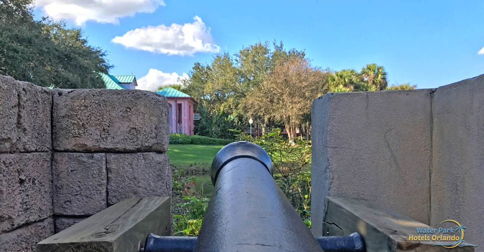 Canon view of the Disney Caribbean Resort 960