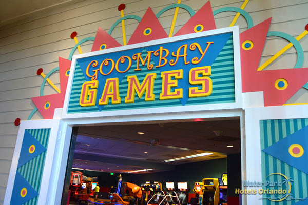 Goombay Games Entrance at the Disney Caribbean Beach Resort