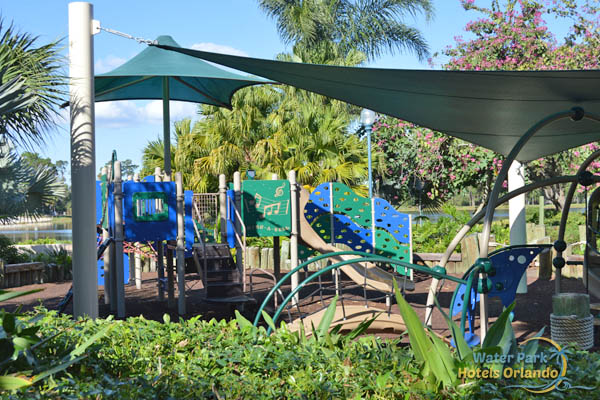 Playground at the Disney Caribbean Beach Resort
