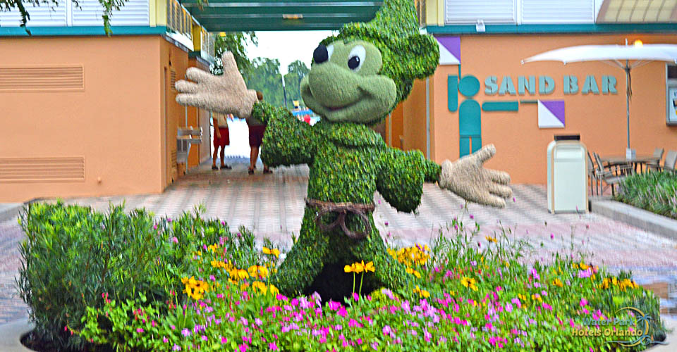 Flowering Mickey Mouse at the Disney Contemporary Resort 960