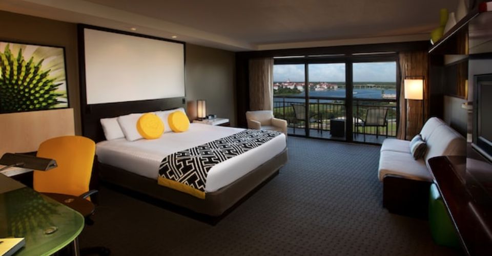King room with amazing views in a standard room at the Disney Contemporary Resort 960