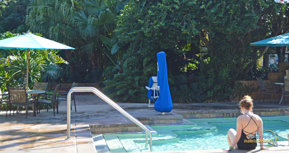 22 person hot tub at Disney Coronado Springs Resort