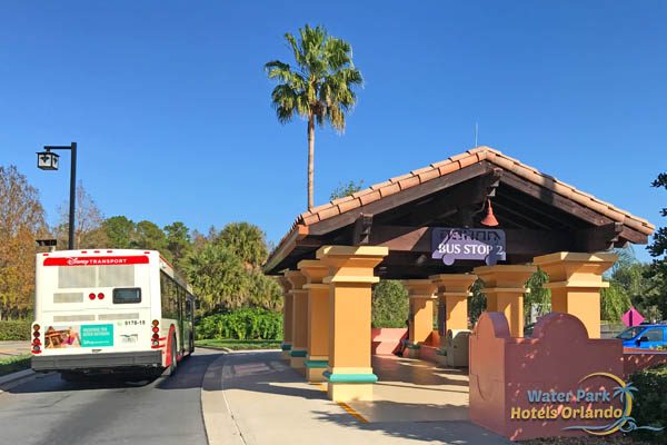 Shuttle Bus Stop #2 at the Disney Coronado Springs Resort 600