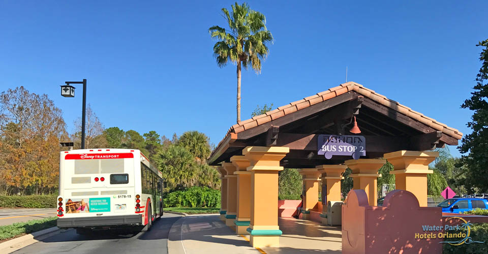 Shuttle Bus Stop #2 at the Disney Coronado Springs Resort 960