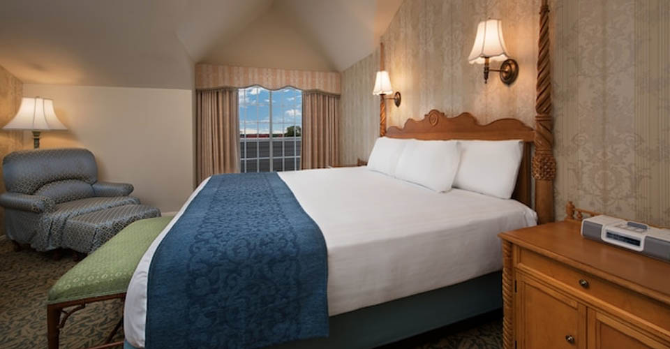 Two Bedroom Suite Master Bedroom with King Bed at the Disney Grand Floridian Resort 960
