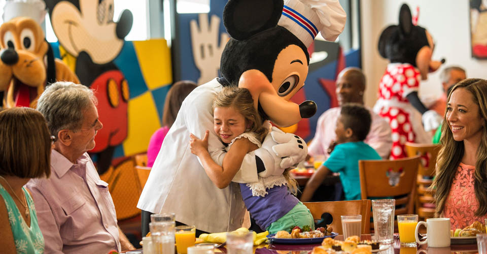 Character Breakfast at Disney Grand Floridian Resort