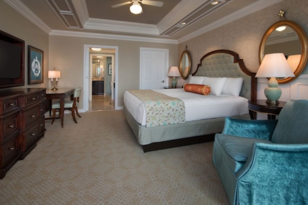 Disney Grand Floridian One Bedroom Villa Master Bedroom 1000