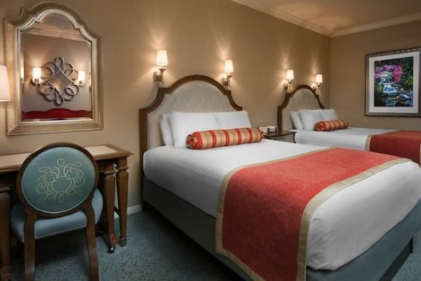 Standard Double Queen Beds at the Disney Grand Floridian Resort 600