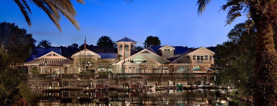 View of the Buildings from the Lake at the Disney Old Key West 960