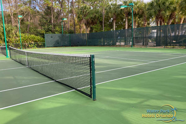 Two Tennis Courts at the Disney Old Key West Resort 600