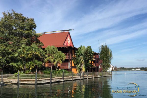 Disney Polynesian Resort Living Building on the water 600