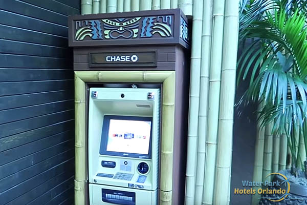 ATM at the Moana Mercantile at the Disney Polynesian Resort