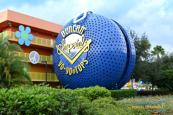 Disney Pop Century Resort Map - Disney Pop Century Yo Yo Stairs 600 