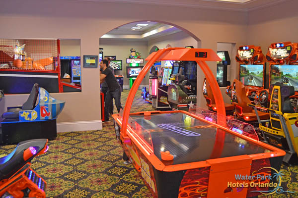Arcade at the Disney Port Orleans French Quarter Resort