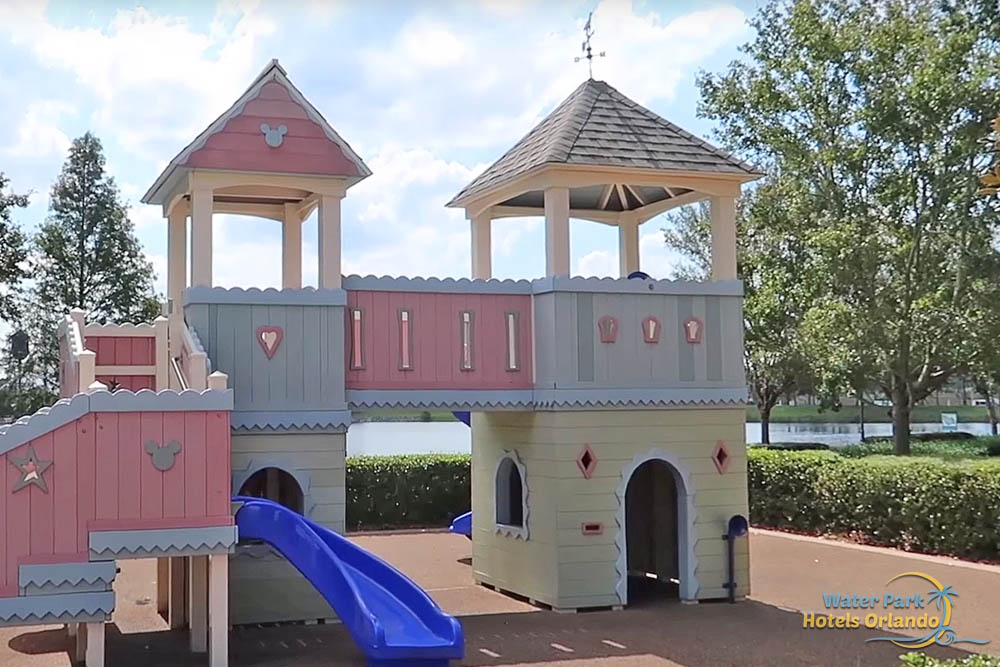 Playground near the Congress Park pool at Disney Saratoga Springs Resort 1000