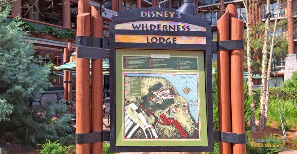 Disney Wilderness Lodge Map - Directions & Onsite Resort Map