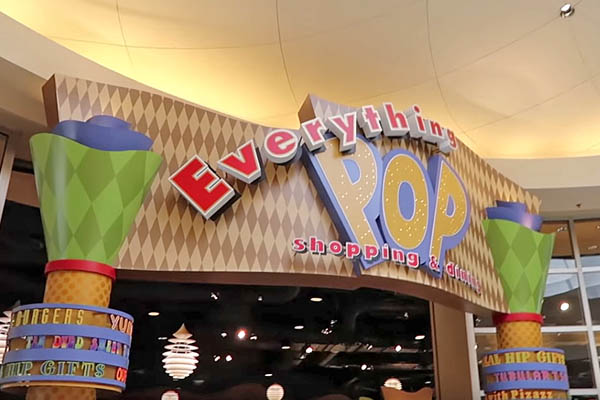 Disney Pop Century Resort Everything Pop Shopping Dining Sign 960
