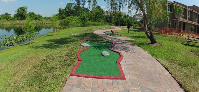 Fantasy World Resort in Orlando 18 hole miniature golf course