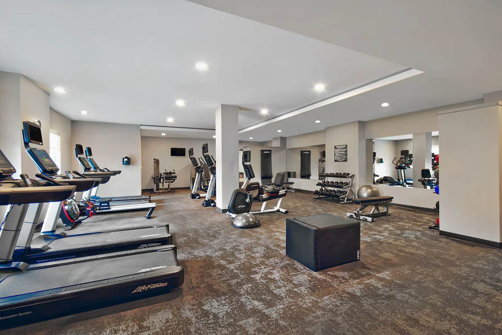 Fitness Center with Workout equipment