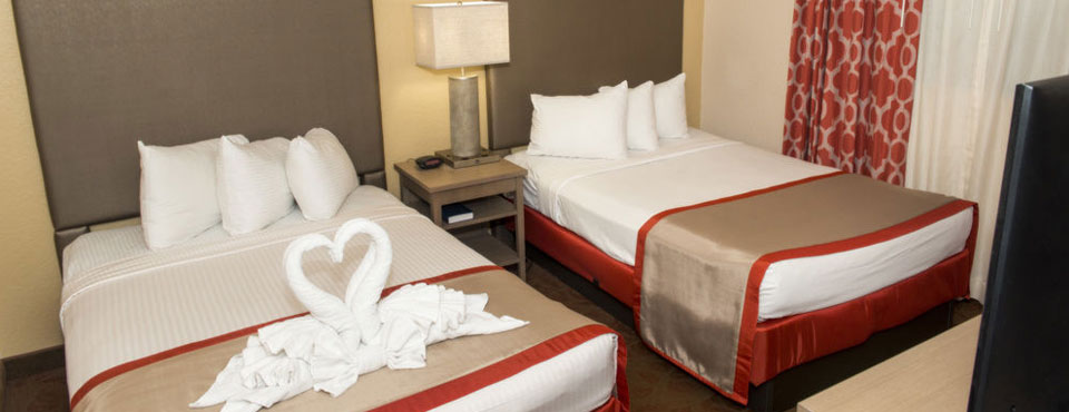 The Second and Third Bedrooms both have 2 Full Size Beds at the Floridays Orlando Resort