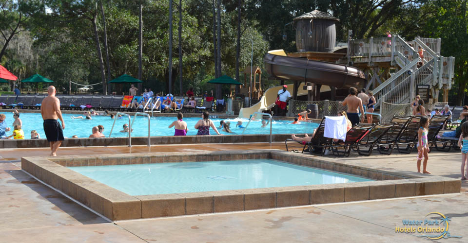 Children's pool at the Fort Wilderness Campground Disney World 600
